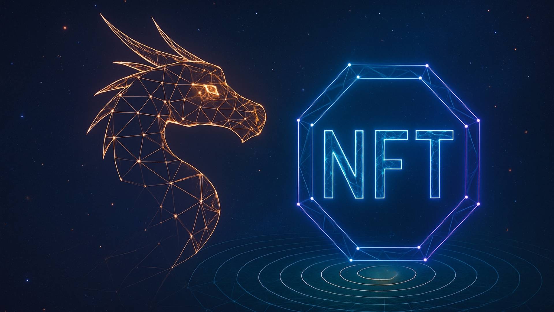 NFT offering background